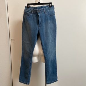 LLBean Straight Leg Jeans, Size 14